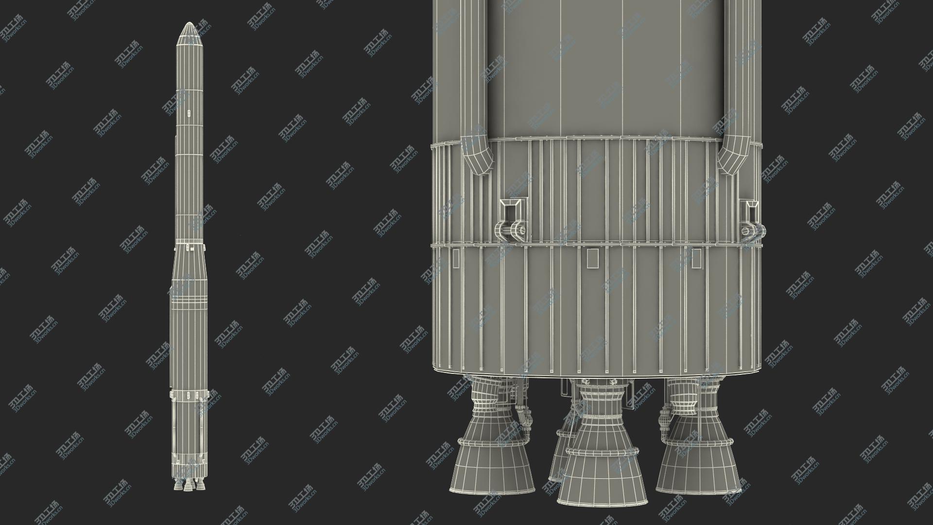 images/goods_img/202105074/South Korean Rocket KSLV II Nuri 3D/3.jpg